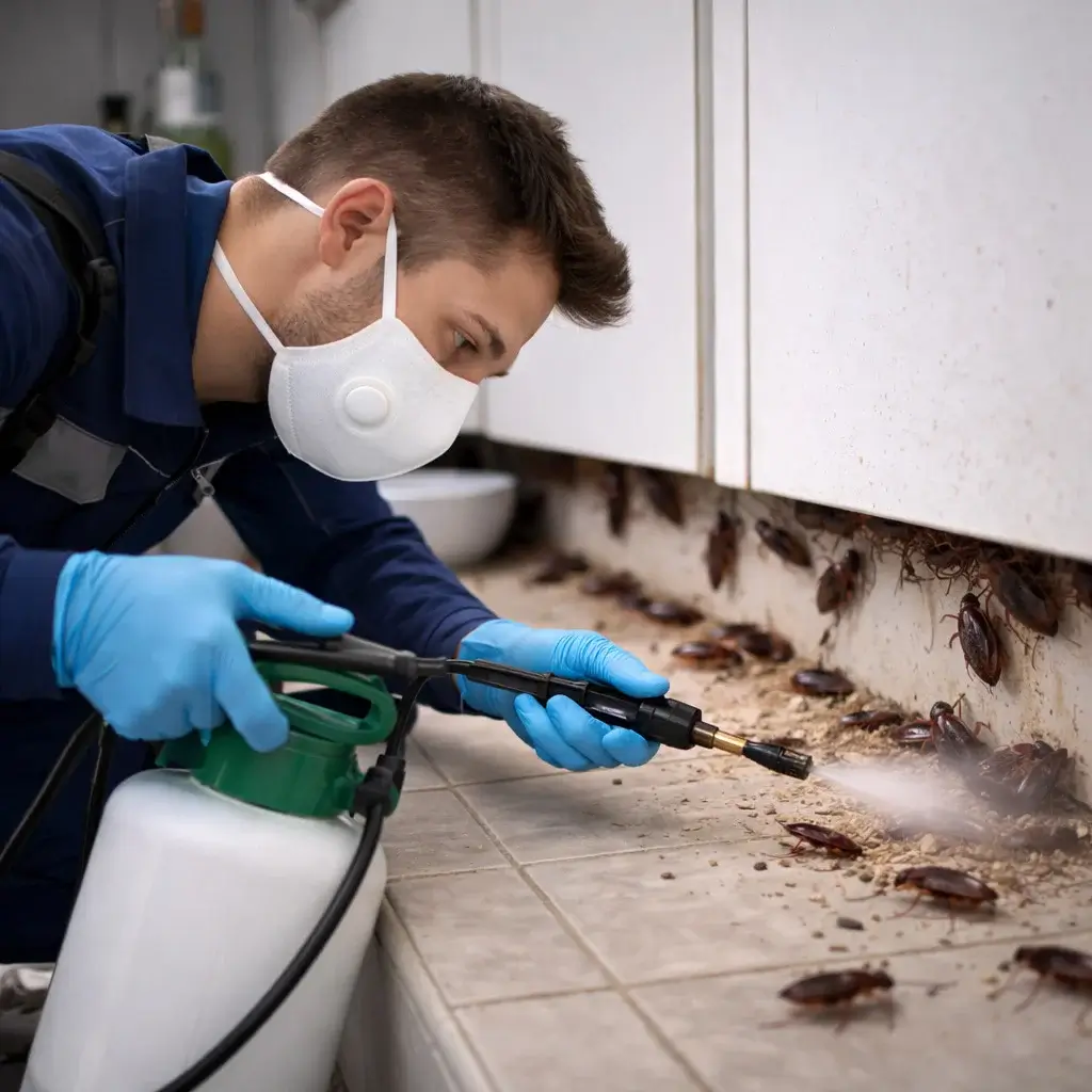 Kakerlaken bekämpfen durch Profi